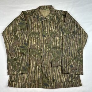 VTG NOS COAT COMBAT Med Reg Realtree Camo BDU Military Jacket Hunting 4 Pocket